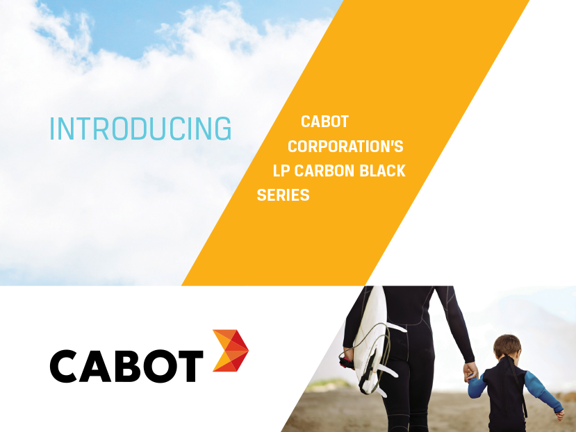 Cabot | Product Marketing Brochure for Ground Breaking Carbon Black Series
